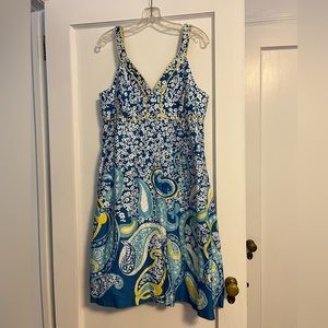 Lily Pulitzer Dress size 14, pre-owned; no tag but never worn